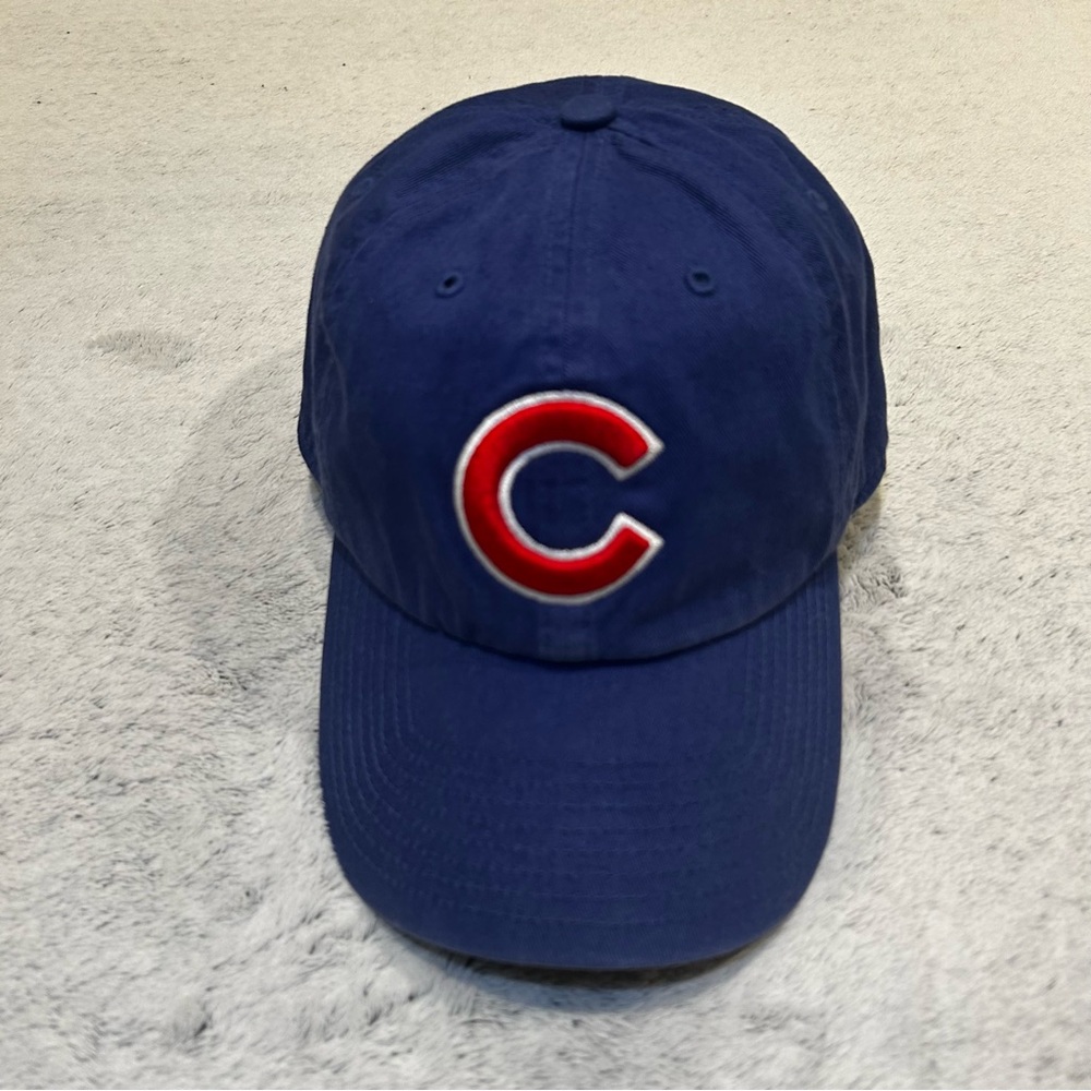 Blue Chicago Cubs Cap with Red C Logo